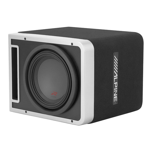 Alpine R-SB10V Pre-Loaded R-Series 10-inch Subwoofer Enclosure, Alpine ...