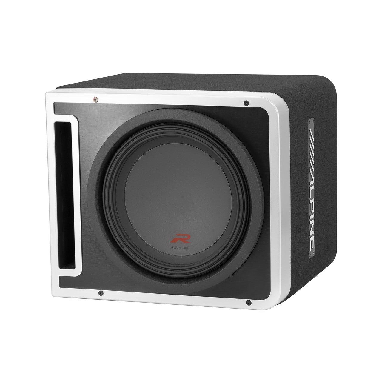 Alpine R-SB12V Pre-Loaded R-Series 12-inch Subwoofer Enclosures, with ...