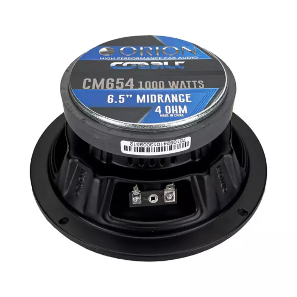 Orion CM654 1000W Max 4-Ohm Car Audio Midrange Bullet