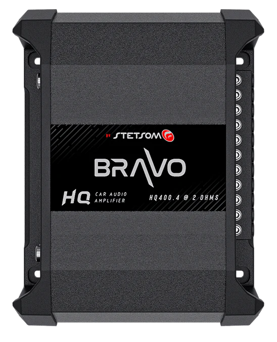 Stetsom Bravo HQ400.4 4-Channel Amplifier 2-Ohm Stable