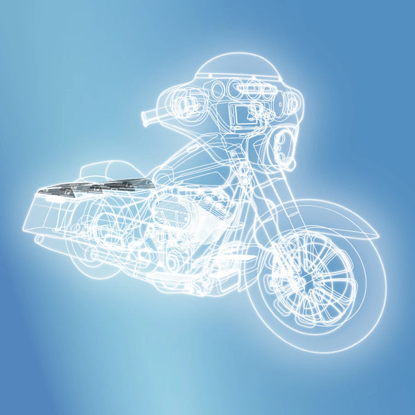 SoundSkins Pro Saddlebag Speaker Lid Kit for Harley Davidson Touring M