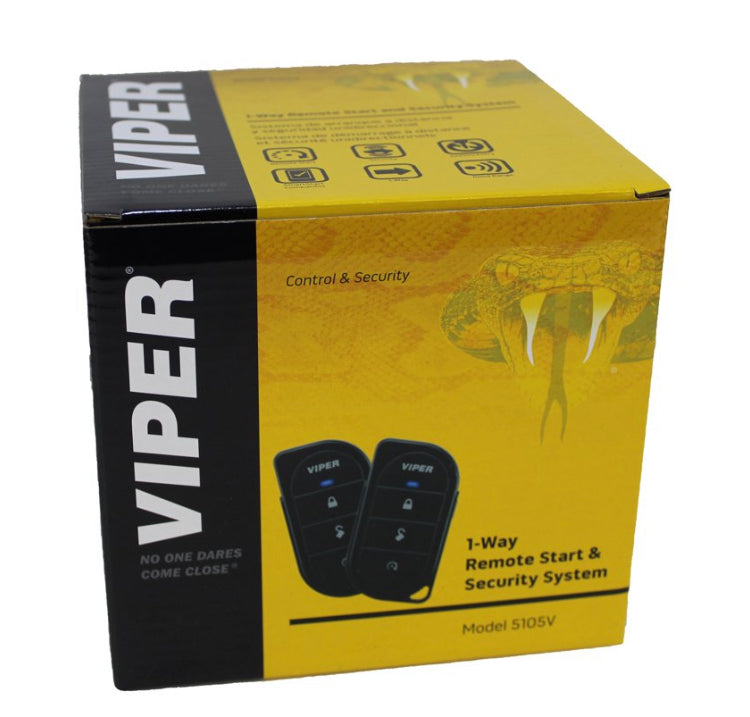 Viper 5105V Enhanced 1-Way Security and Remote Start System Car