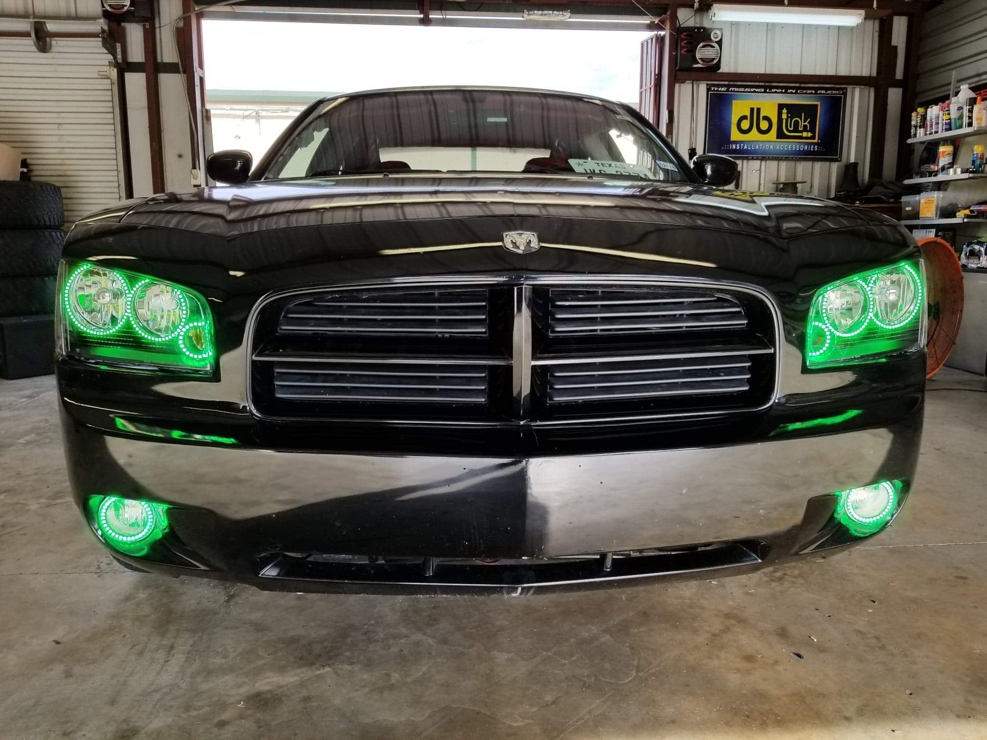 2010 dodge charger halo fog lights 2005