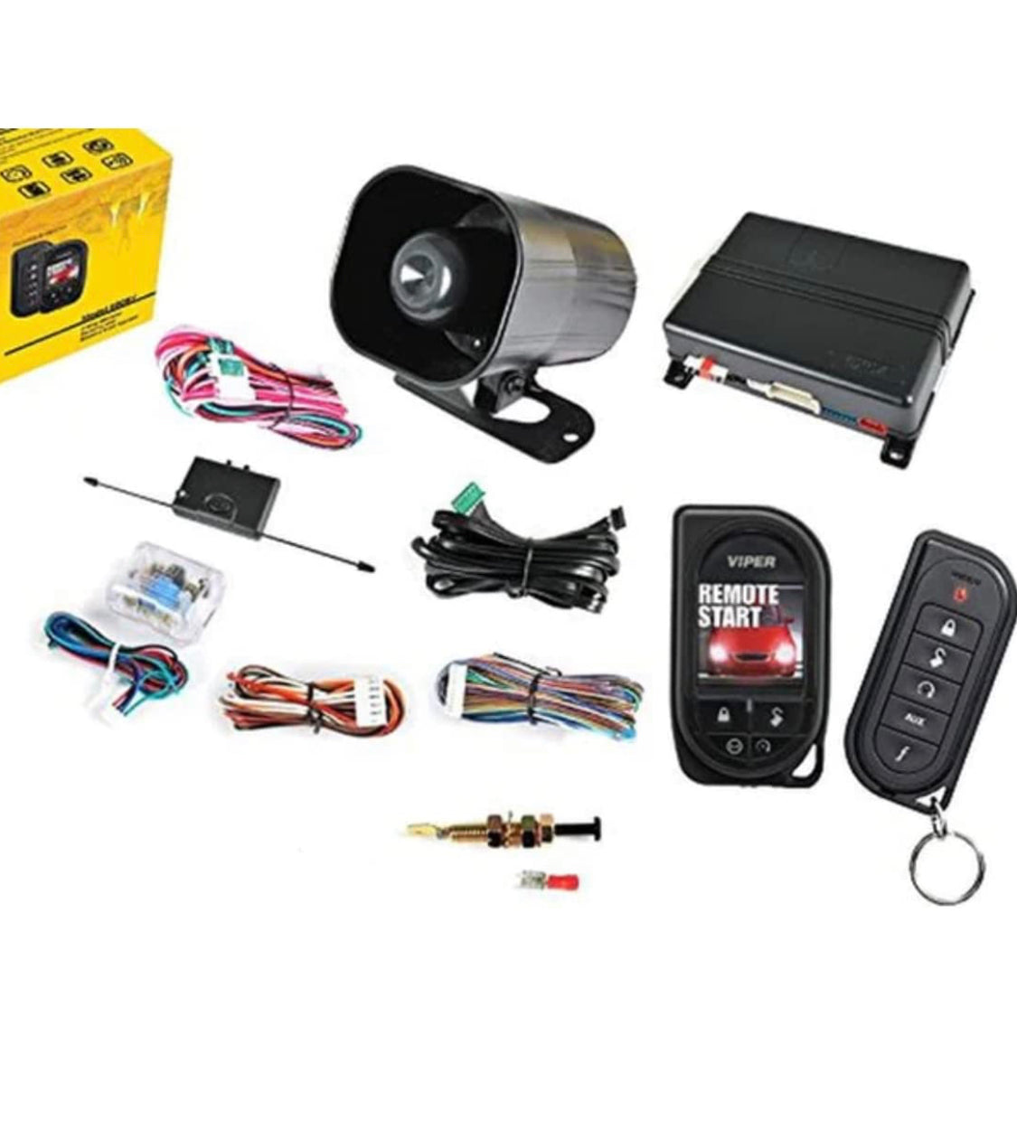 Viper 5906V Color LCD 2-Way Security + Remote Start System Car