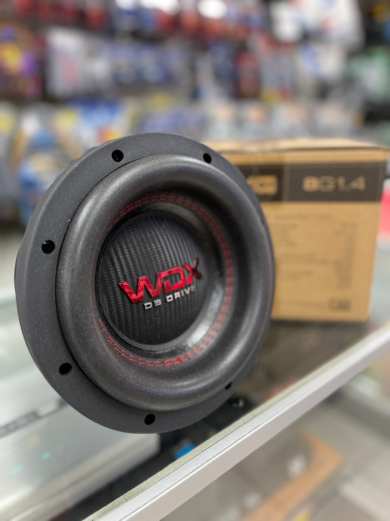 db Drive WDX 8 G1.4 - 1200 Watt Max Power Dual 4 Ohm Car Subwoofer