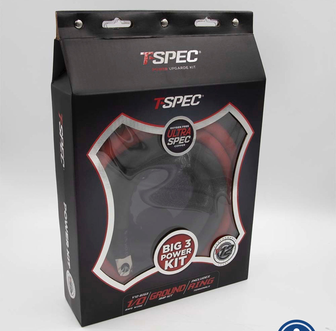 T-Spec V12 Series 180 Amp Circuit Breaker - 1/0 Or 4 AWG In/Out, Manual Reset, 24K Gold Plated